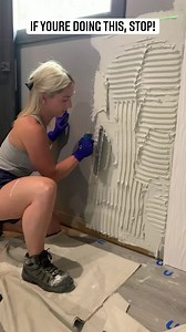 94K views · 1.9K reactions | Friendly reminder, swirling your thinset isn’t cool, use directional troweling. #reelsinstagram #reelsvideo #facebookreels | That Tile Chick | Facebook