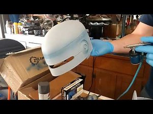 3D Printed Robocop Suit- Testing Paint Method!