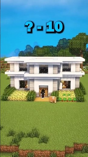How to Make the Perfect Modern Mansion in Minecraft?