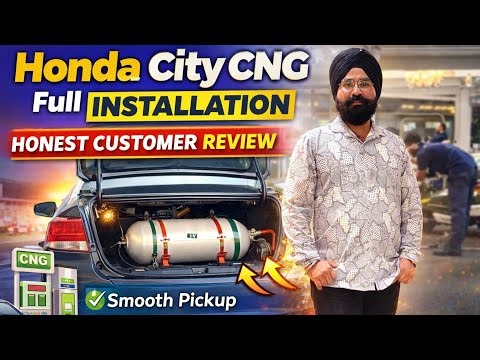 Honda City CNG Full Installation Customer Review | Smooth Pickup & Mileage Test Mumbai Thane