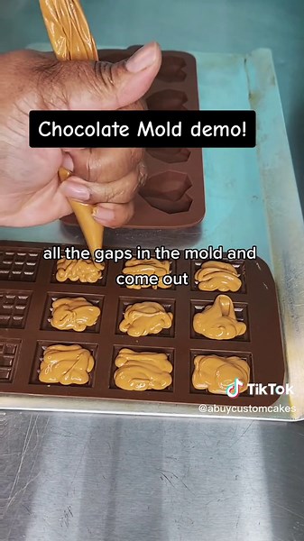 DIY Chocolate Molds & Golden Candy Melts Demo