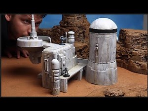 Build a T’au base! Scratch Build Realistic Sci Fi Terrain for Warhammer 40k and Star Wars Legion