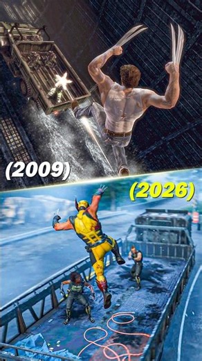 Wolverine Truck Chase: 2009 vs 2026 😳