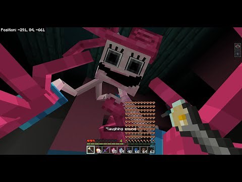 Poppy Playtime addon showcase | Mommy Long Legs in minecraft