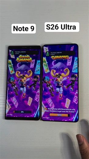 S26 Ultra Vs Note 9 Speed Test