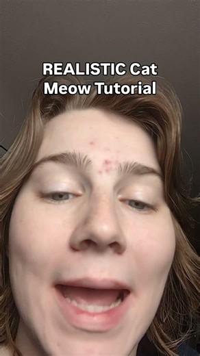 How to meow like a cat tutorial #fyp #impression #tutorial #asmr #cat #voiceacting #meow #tiktok