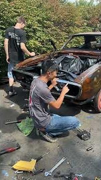Assembling my 68 Firebird! New AMD panels and first show! #hotrod #restoration #autobody #firebird