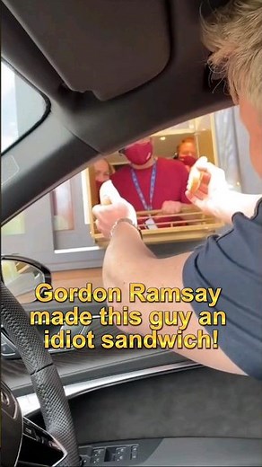 Gordon Makes DRIVE-THRU Worker An IDIOT SANDWICH!