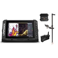 PACK LOWRANCE ELITE FS9 ACTIVE IMAGING   SONDE ACTIVE TARGET 2   PERCHE DE SONDE AMOVIBLE 360° PIKE’N BASS