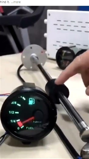 How a fuel gauge works . Cars trucks automotive