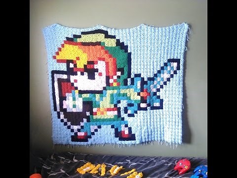 How to make a crochet graphgan blanket with granny squares (Part 1)