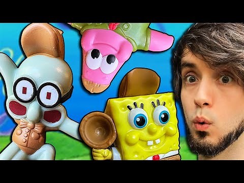 These Spongebob Burger King Toys are a RUBE GOLDBERG machine?!