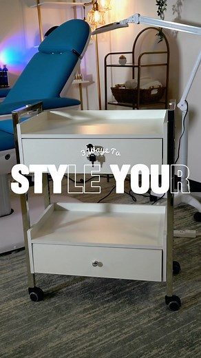 Transform your salon or spa experience with our Salon Spa Cart! 💅🏽🔥 From nail artistry to waxing sessions and medical esthetic procedures, this versatile cart has you covered. Elevate your workspace today! #SalonSpaCart #BeautyEssentials #salonlife | Spa And Equipment
