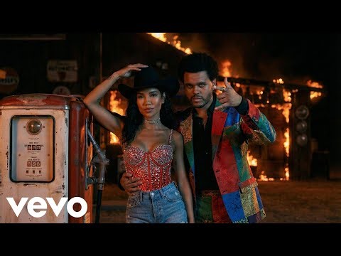 Jhene Aiko ft. The Weekend - Slow Burn Hours (Lyrical Music Video)