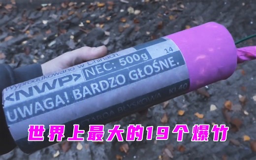 世界上最大的19个爆竹，把蘑菇云都炸出来了！（第二季）