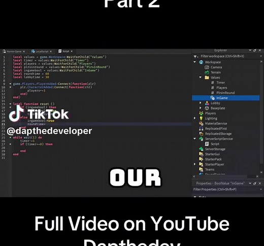 Part 2 - Roblox Slenderman Remake Devlog 1 #fyp #roblox #gamedeveloper #robloxfyp #robloxedit #robloxgames #robloxdeveloper #robloxdev #slenderman