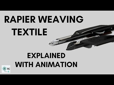 Rapier Weaving Explained | Shuttleless Weaving | Fabric Manufacturing | TexConnect