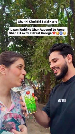 ManKa Vlogs on Instagram: "Patni Hi Ghar Ki Laxmi Hai ❤️"