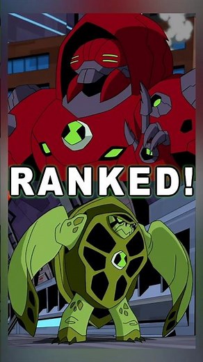 Andromeda Five Ranked Worst to Best for Ben 10! #ben10 #ranked #fyp