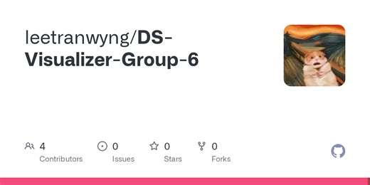 DS-Visualizer-Group-6/documents/Feature Evaluation + Demo Video Link.xlsx at main · leetranwyng/DS-Visualizer-Group-6