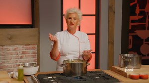 50K views · 720 reactions | Anne Burrell transforms leftover chicken bones and fresh aromatics into a hearty, versatile stock. | Food Network | Facebook