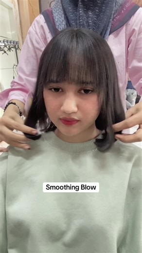 Smoothing blow #annysalon #annysalonponorogo #salonponorogo #salonmadiun #rayapenuhrasa