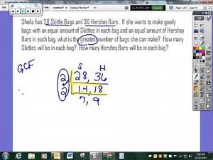 GCF LCM Word Problems