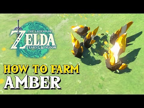 Zelda Tears Of The Kingdom How To Farm Amber (Battle Talus Locations)