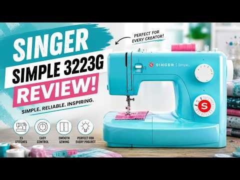 Singer Simple 3223G Review | Reliable Sewing Machine for Beginners & DIY Projects