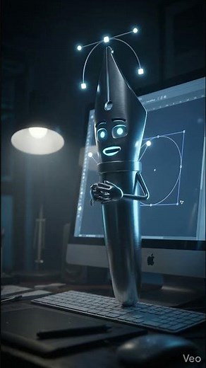 Talking pen tool #pentool #photoshop