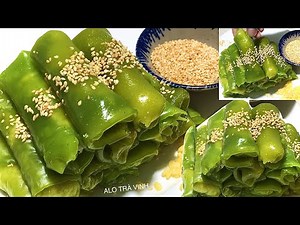 WET BANH - Sweet RICE ROLL, only 2 types of flour, no need for Mold & Pan, quick to make, anyone ...