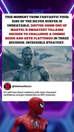 Doctor Doom Got Flattened by Silver Surfer