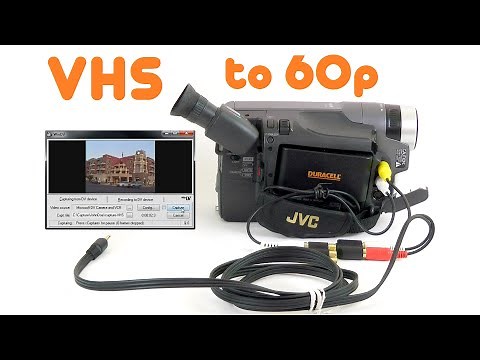 How to digitize VHS and Hi8, and convert interlaced video into smooth 50p/60p for Youtube