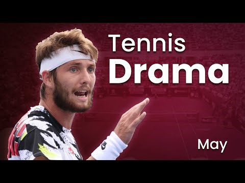 Tennis Angry Moments & Drama - May 2023