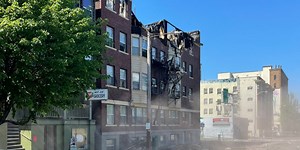 Portland apartment building on brink of collapsing after fire