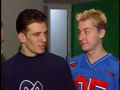 KCCI's backstage interview with Justin Timberlake and *NSYNC before 1998 concert in Des Moines, Iowa
