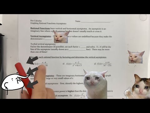 Rational Function Graphs page 1