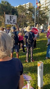 RIP Renee Good, Sarasota Protest | Concerned Citizen