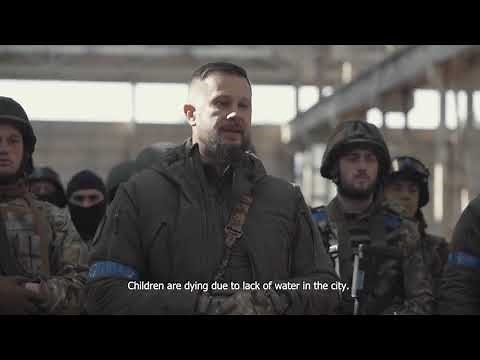 Andriy Biletsky, Chief Commander of AZOV Forces, calls on the world community to support Ukraine