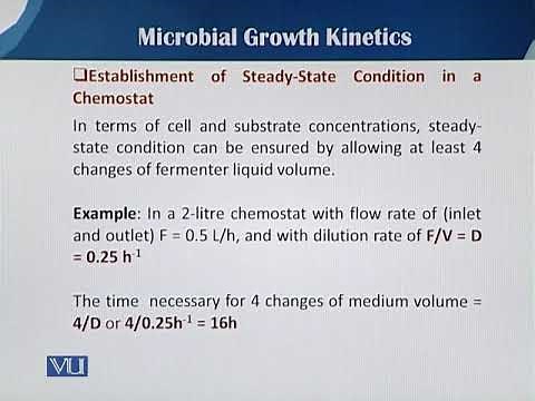 Calculation of Growth Yield in Chemostat | Principles of Biochemical Engineering | BT513T_Topic021