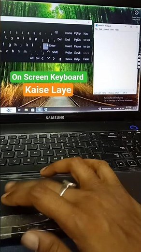 How to Use On-Screen Keyboard in Windows 10 Laptop #onscreenkeyboard