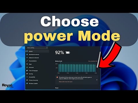 How to Change Power Mode In Windows 11