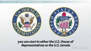 Formal Amendment | Definition, Process & Examples