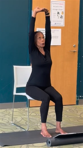 If trying or reigniting a yoga practice is on your 2026 to-do list, skip the gym & try one of our weekly free yoga classes. Eileen Hemphill, RYT-200, teaches Yoga for Balance & Stability on the 1st & 3rd Tuesday of the month at Brig. Gen. Charles E. McGee Library in Silver Spring. Her seated (with some standing options) flow class focused on improving mobility, balance, flexibility & strength, & includes breath work & a short meditation. Check mcpl.events/yoga for any schedule changes, & for sev