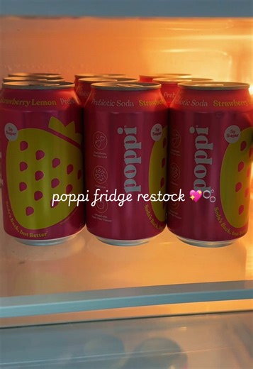 @drinkpoppi #poppipartner #sodasback #drinkpoppi #poppi #fridgerestock | Refrigerator Restock