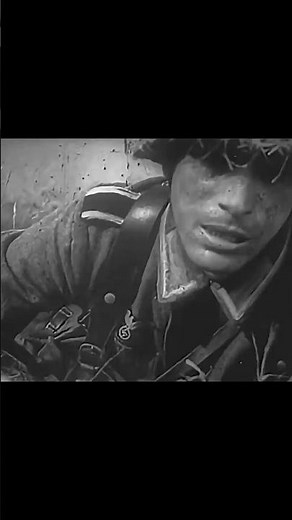 German soldier putting on what looks like a tourniquet. Training film #ww2 #firstaid