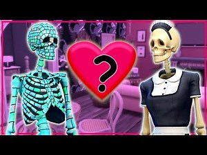 CAN SKELETONS FIND LOVE?? // Sims 4 Skeleton love experiment