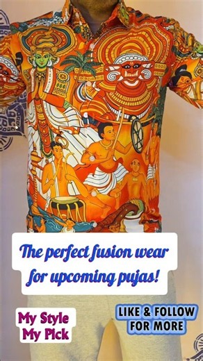 Festival Finds For Men:Ethnic Art Shirt! #shorts #mensfashion #ethnicwear #festivaloutfit #giftideas