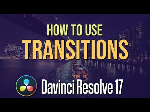 How to Use Video Transition Effects in DaVinci Resolve 17 ~ Tutorial for Beginners