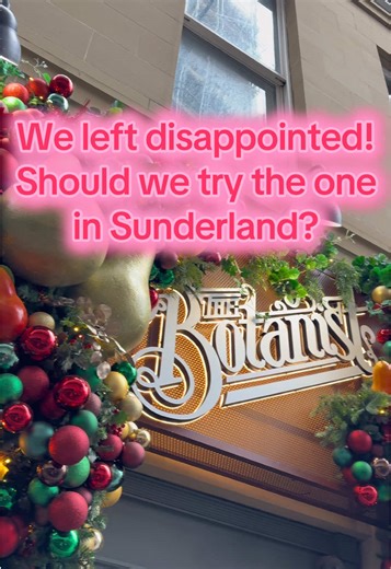 Very mixed review! #review #foodtok #menu #thebotanist #newcastle